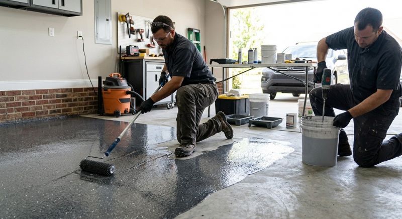 Floor Coating Service in Winston Salem, NC