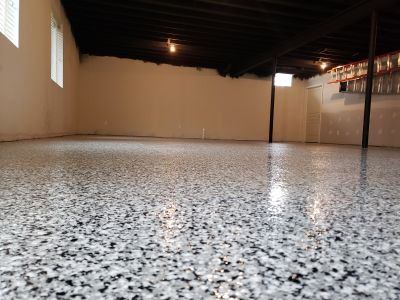 Garage Floor Staining in Greenville, SC